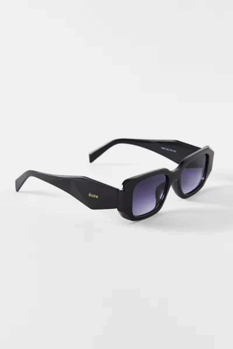SLOANE Eyewear Rumi Angular Rectangle Sunglasses