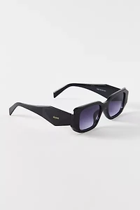 SLOANE Eyewear Rumi Angular Rectangle Sunglasses