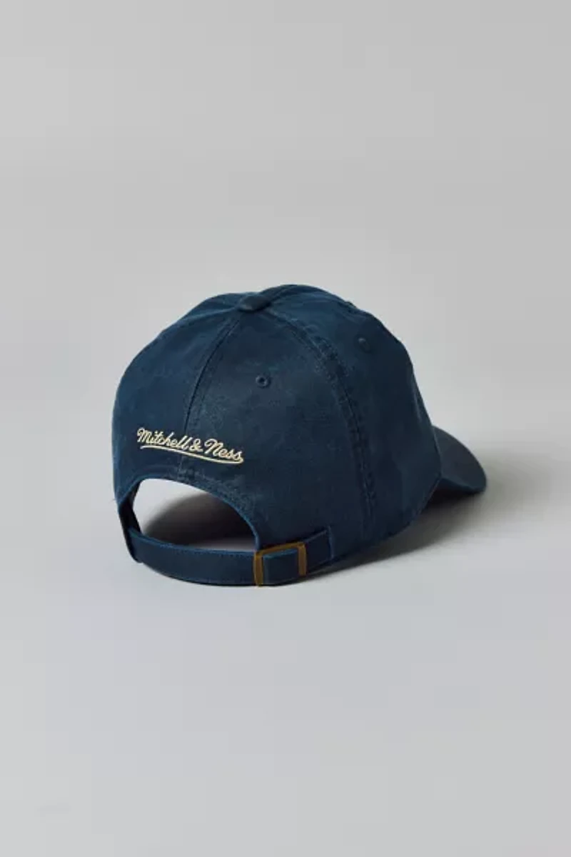 Mitchell & Ness MLB Los Angeles Dodgers Leather Dad Hat