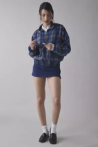 ReMADE By UO Remnants Plaid 1/4 Zip Pullover