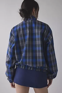 ReMADE By UO Remnants Plaid 1/4 Zip Pullover