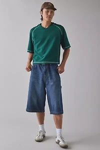 Standard Cloth Reverse Terry Boxy Short Sleeve Sweatshirt