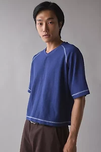 Standard Cloth Reverse Terry Short Sleeve Sweatshirt