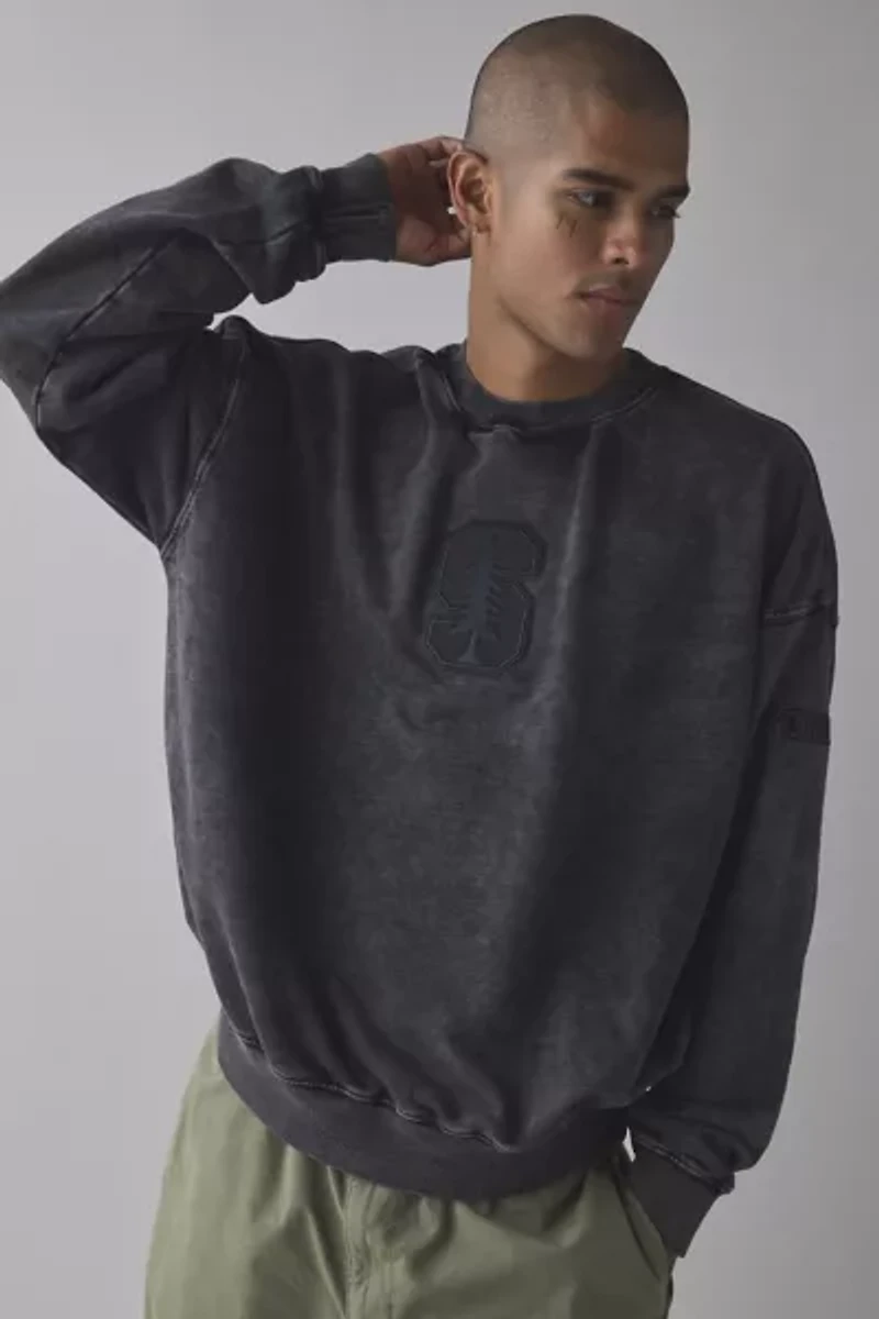 Pro Standard NCAA Stanford University Team Logo Crew Neck Sweatshirt