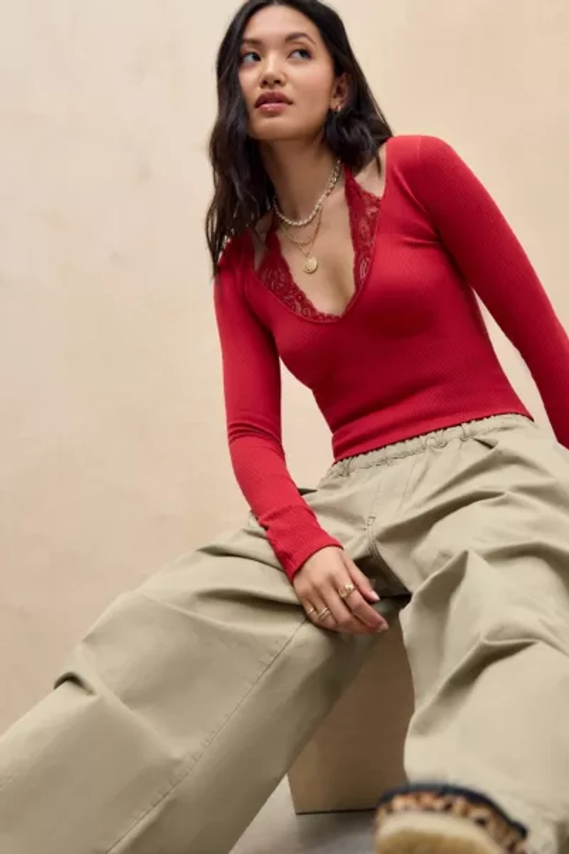 Out From Under Seeing Double Long Sleeve Top