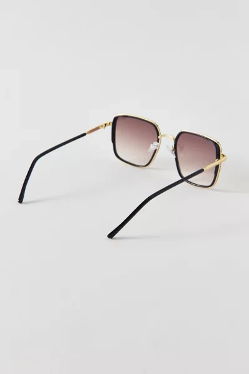 Lana Oversized Rectangle Sunglasses