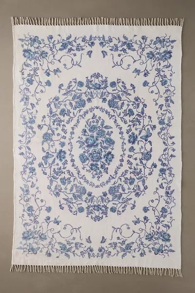 Penelope Toile Digital Printed Rug
