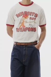 LC23 Wabbits Graphic Ringer Tee