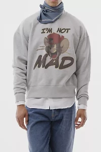 LC23 I'm Not Mad Graphic Crew Neck Sweatshirt