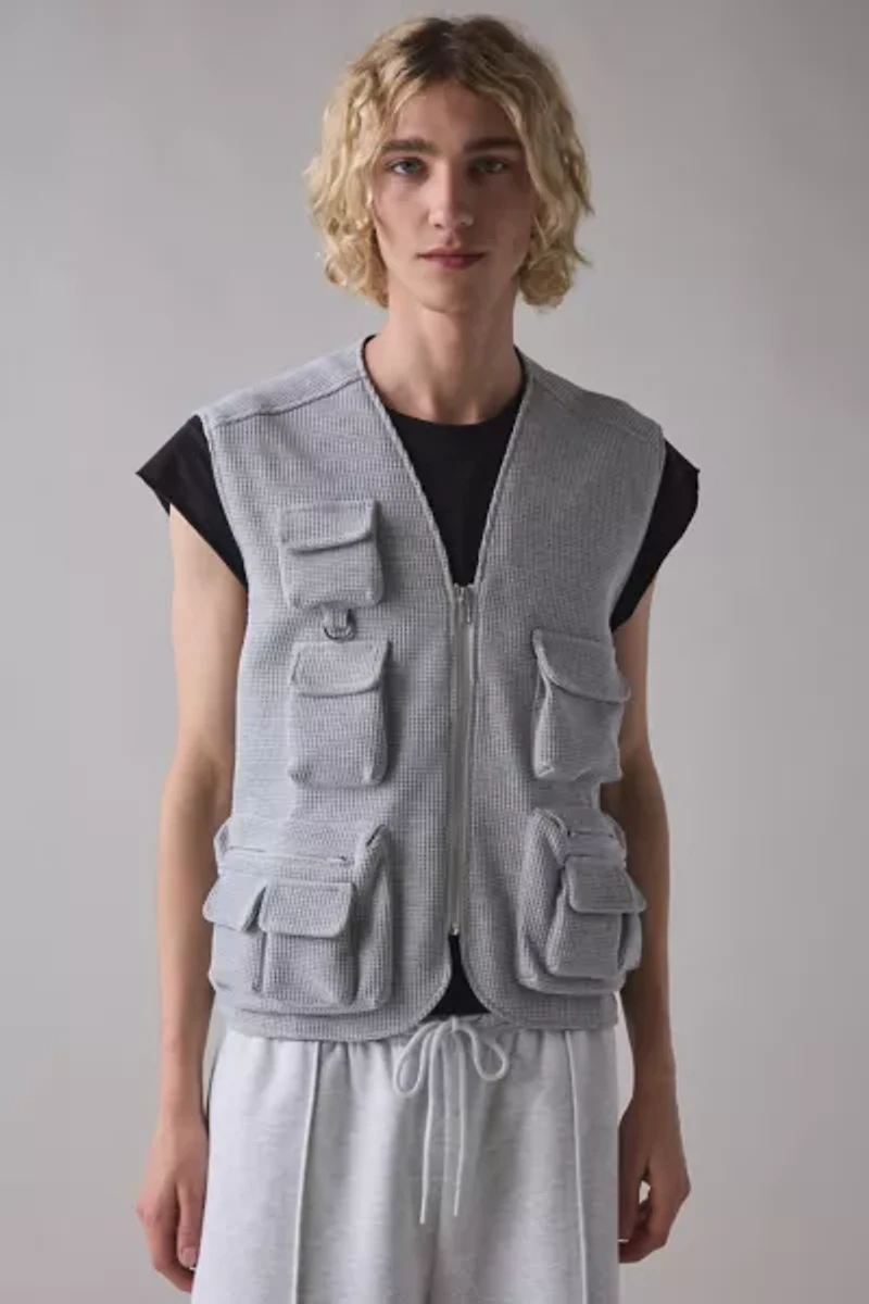 LC23 Big Waffle Multipocket Vest