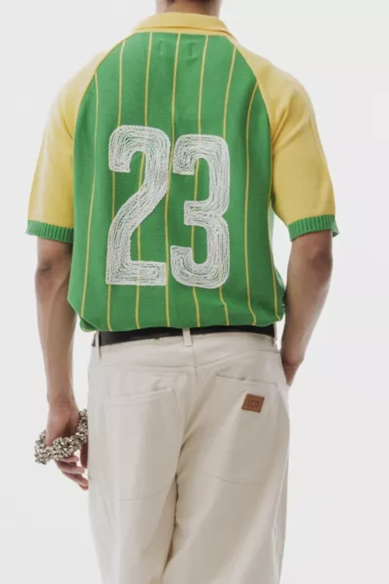 LC23 Retro Football Polo Jersey Tee