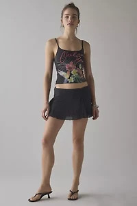 Chileno Bay Tropical Graphic Cropped Cami