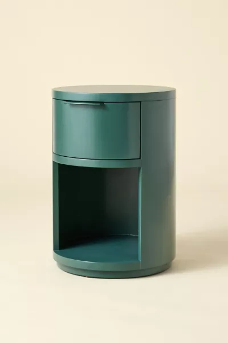 Kane Round Storage Nightstand