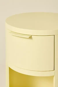 Kane Round Storage Nightstand