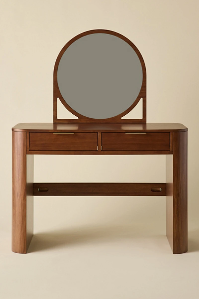 Kane Wood Mirror Vanity