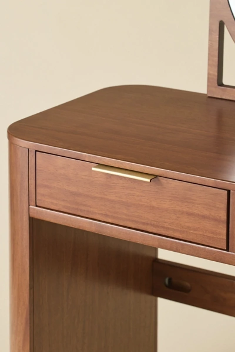 Kane Wood Mirror Vanity