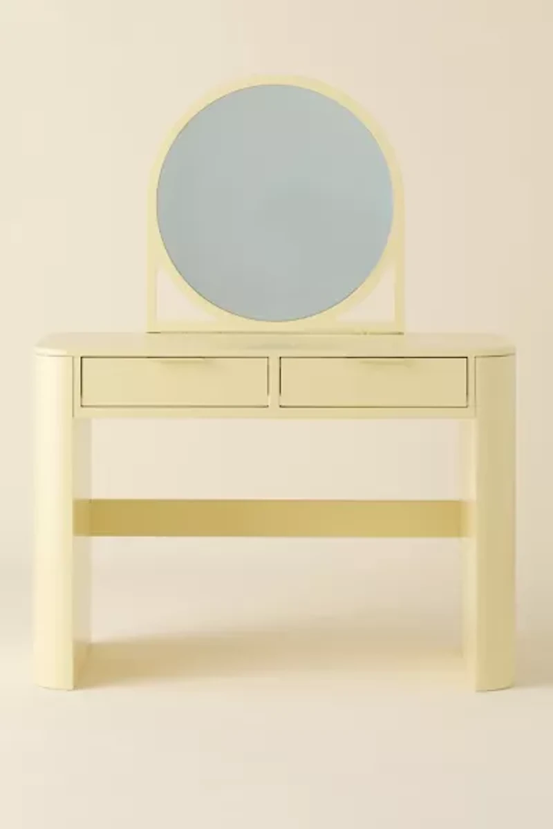 Kane Wood Mirror Vanity
