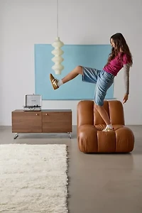 Corium Faux Leather Modular Sofa