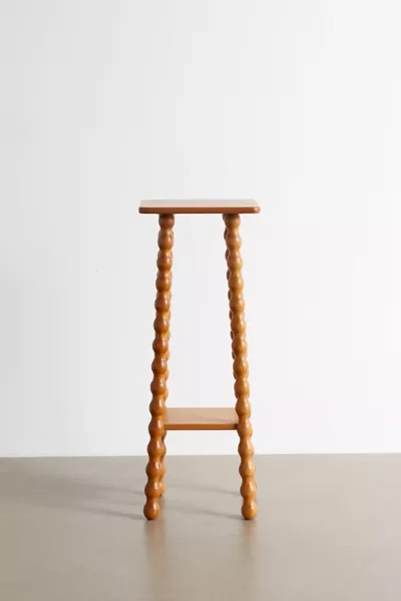 Willow Tall Wood Side Table