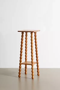 Willow Tall Wood Side Table