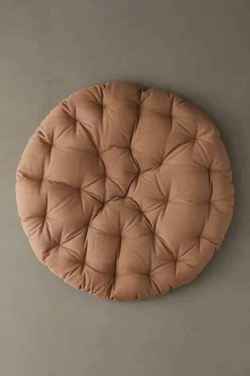 Papasan Rattan Chair & Cushion Set