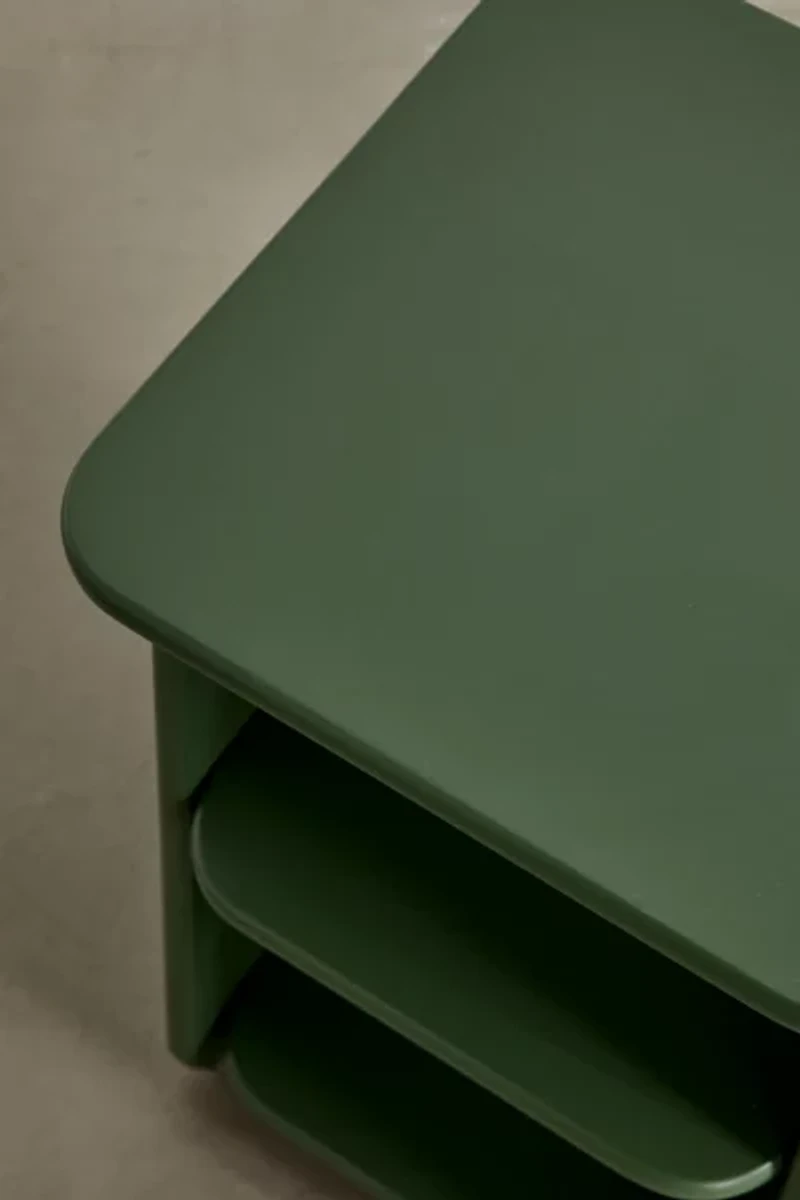 Silas Wood Storage Nightstand