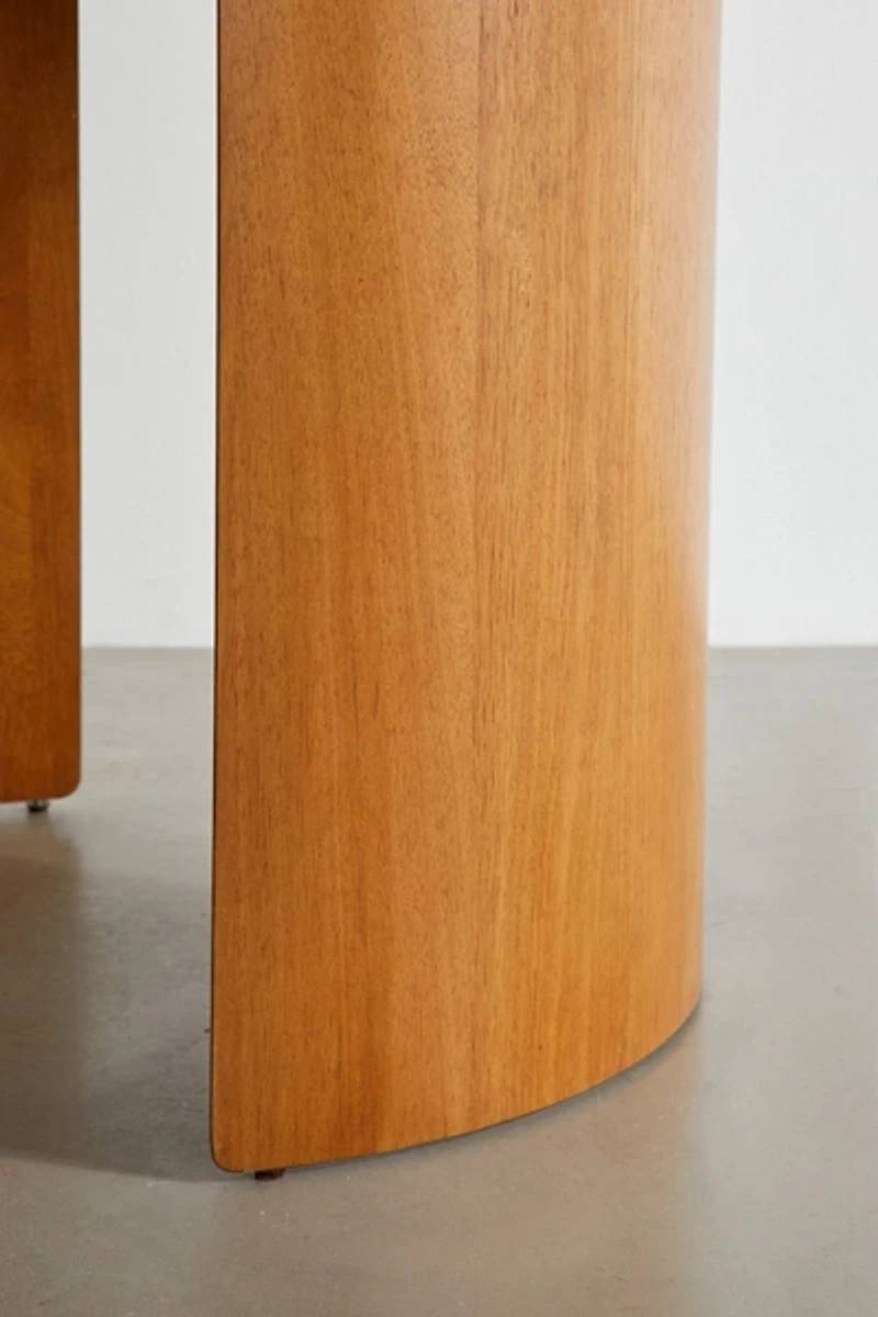 Stacie Wood Flip-Top Mirror Vanity