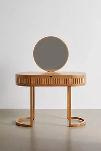 Juliette Fluted Wood Vanity