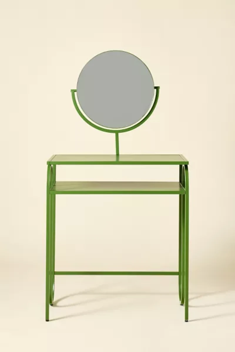 Lucie Squiggle Iron Mirror Vanity