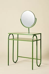 Lucie Squiggle Iron Mirror Vanity