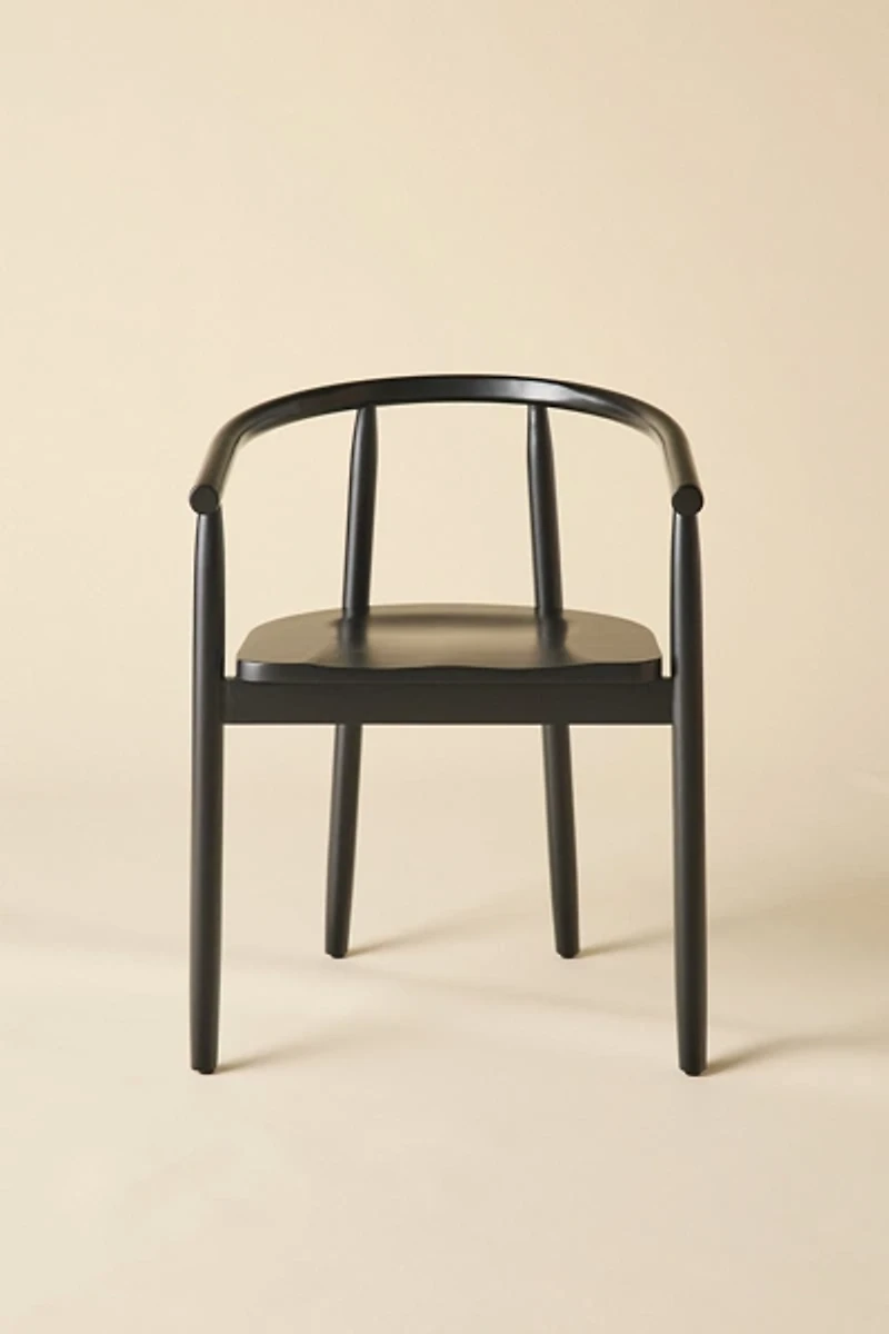 Juno Curving Wood Dining Chair