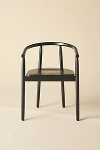 Juno Curving Wood Dining Chair