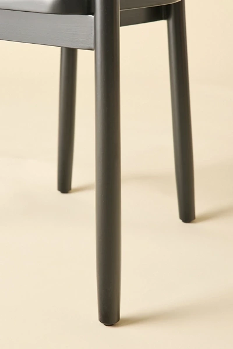 Juno Curving Wood Dining Chair