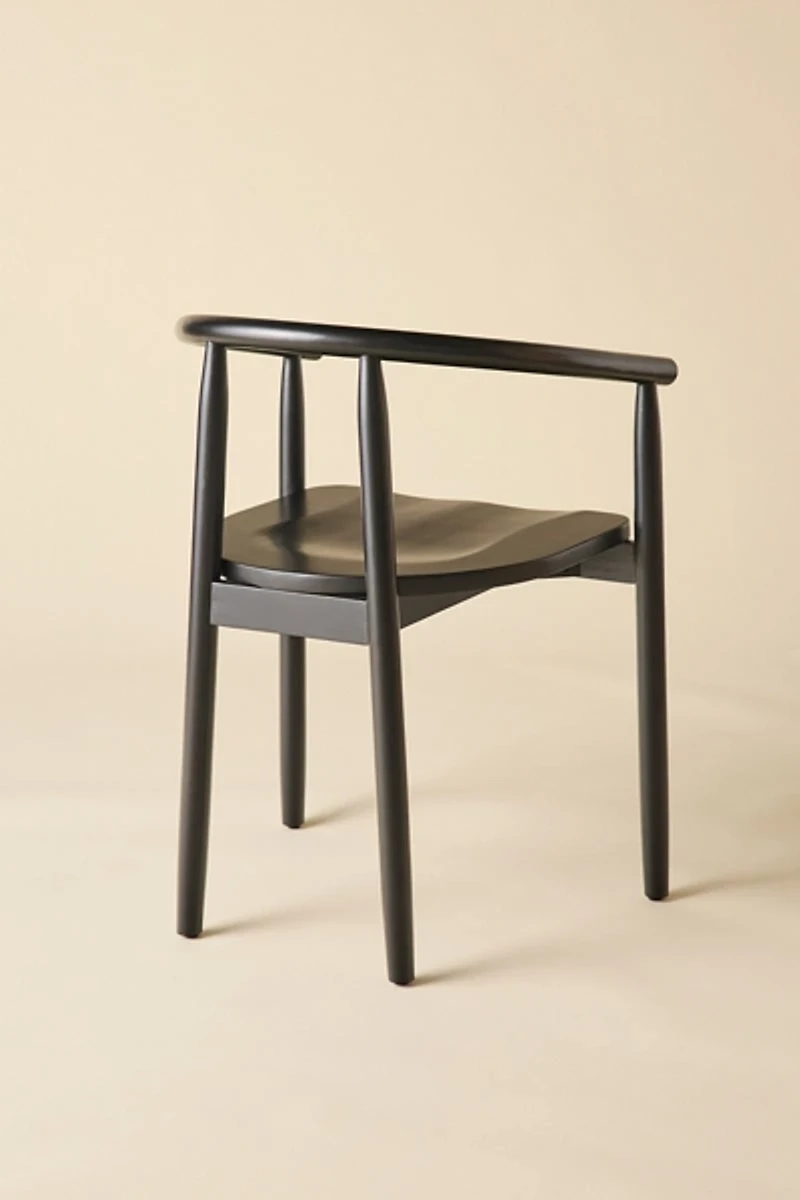 Juno Curving Wood Dining Chair