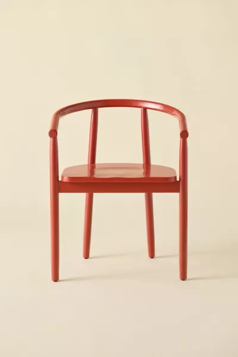 Juno Curving Wood Dining Chair