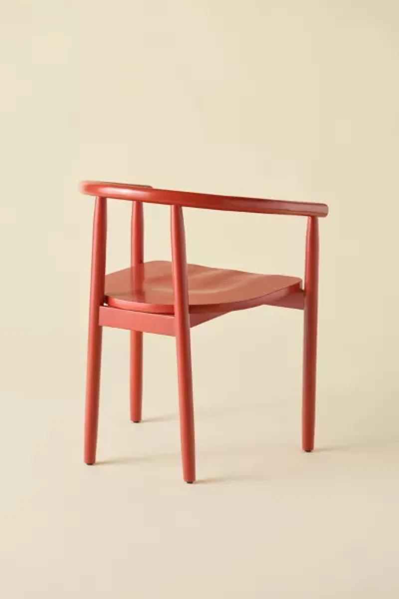 Juno Curving Wood Dining Chair