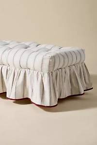 Cleo Ruffle Skirt Rohini Daybed Cushion