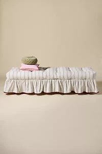 Cleo Ruffle Skirt Rohini Daybed Cushion