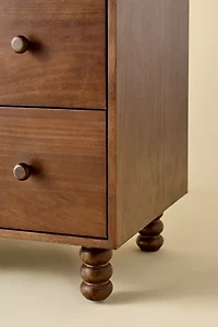Clara 6-Drawer Wood Dresser