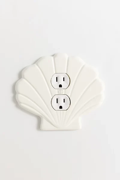 Shell Shaped Resin Switch Plate