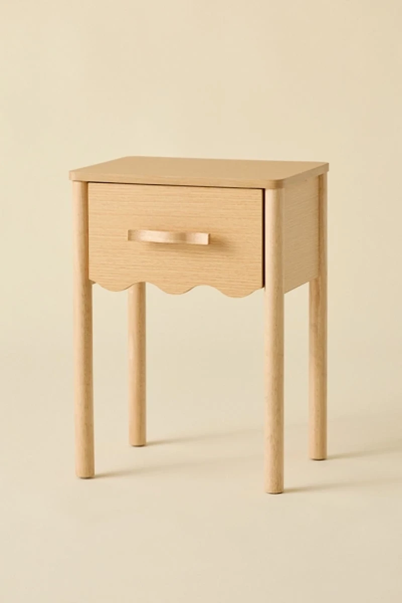 Daya Squiggle Storage Nightstand