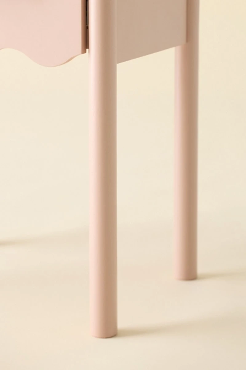 Daya Squiggle Storage Nightstand
