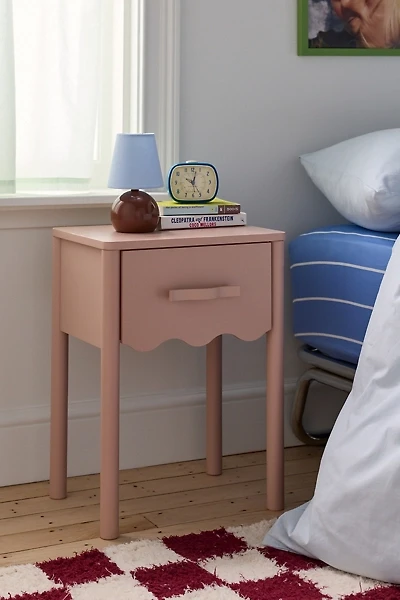 Daya Squiggle Storage Nightstand