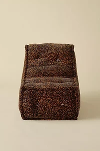 Reema Patterned Velvet Lounge Chair