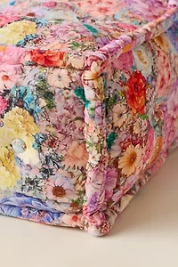 Reema Patterned Velvet Lounge Chair