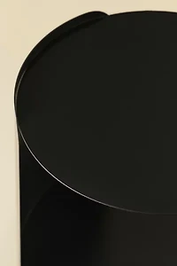 Ollie Round Storage Side Table