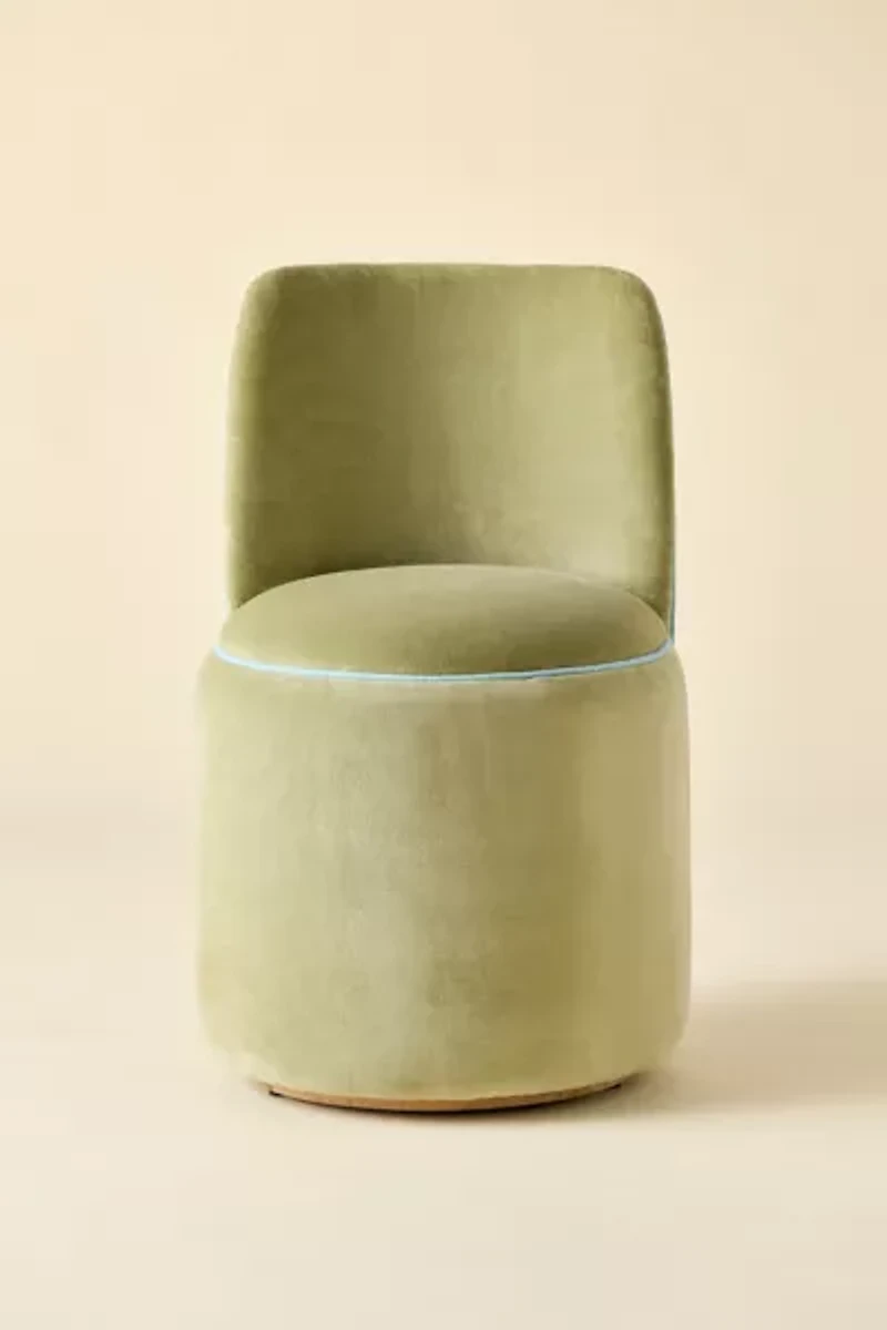 Jane Velvet Upholstered Vanity Chair