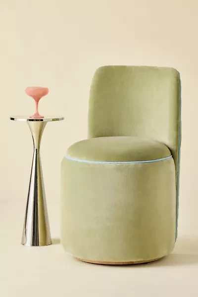 Jane Velvet Upholstered Vanity Chair