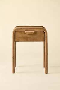 Benji Wood Storage Nightstand