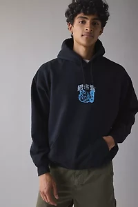 Wish Me Luck Cat Graphic Hoodie Sweatshirt